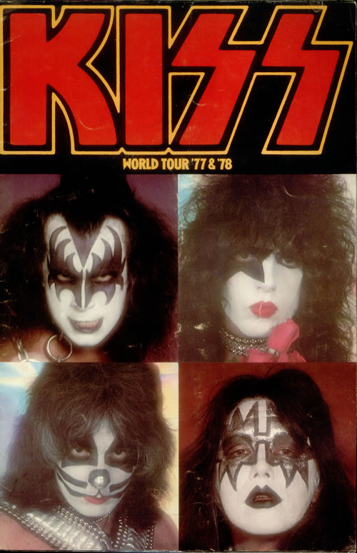 Kiss World Tour '77 & '78 US tour programme (543670) TOUR PROGRAMME